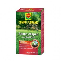 Abono Césped + Herbicida
